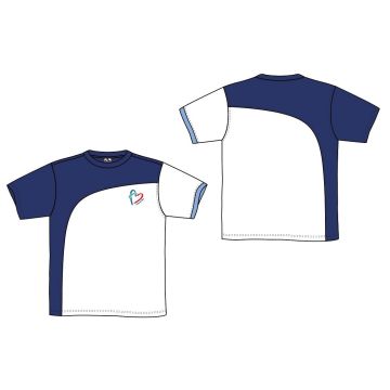 CAMISETA M/C AMOR DE DIOS PUNTO LISO 2025 ALERG